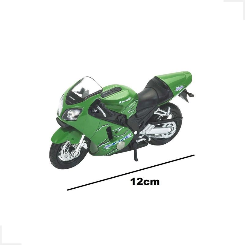 Moto Miniatura Para Colecionador Mix Kawasaki 1:18 Brinquedo - Dm